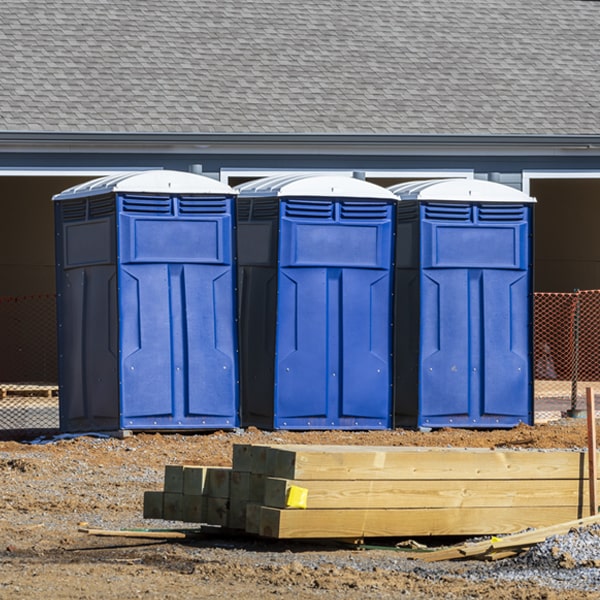 is there a specific order in which to place multiple portable restrooms in East Bronson FL